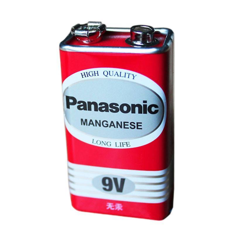 松下（Panasonic）正品9V碳性方形干电池4节实惠装适用于万用表遥控器话筒报警器玩具半导体收音机鼠标6F22ND