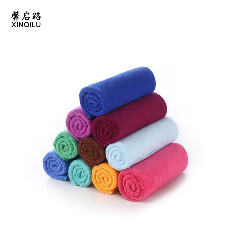 馨启路 超细纤维抹布 清洁抹布 颜色随机 30*60cm (1条)高清大图