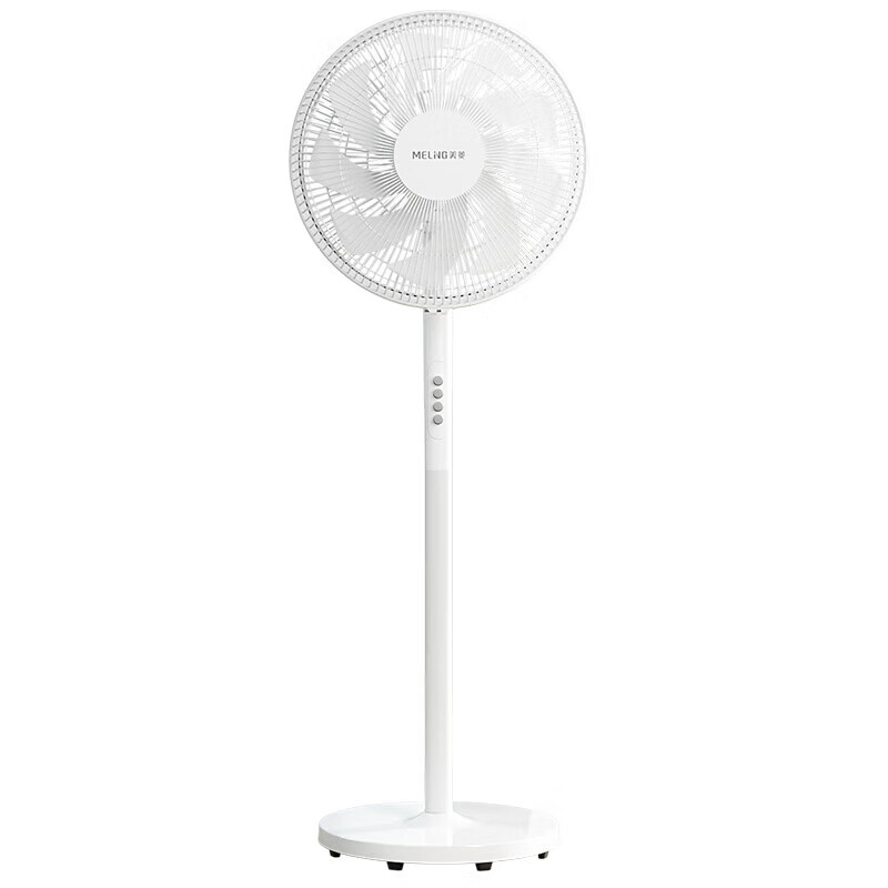 MELNG美菱 电风扇 MPF-LC6001 家用广角摇头三挡风速9扇叶轻音低噪强劲送风落地扇