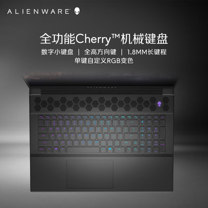 外星人(alienware)m18 高端游戏本全新13代酷笔记本电脑18英寸电竞 1976QB i9-13900HX 64G 1TB RTX4070独显 2.5K屏 官方标配