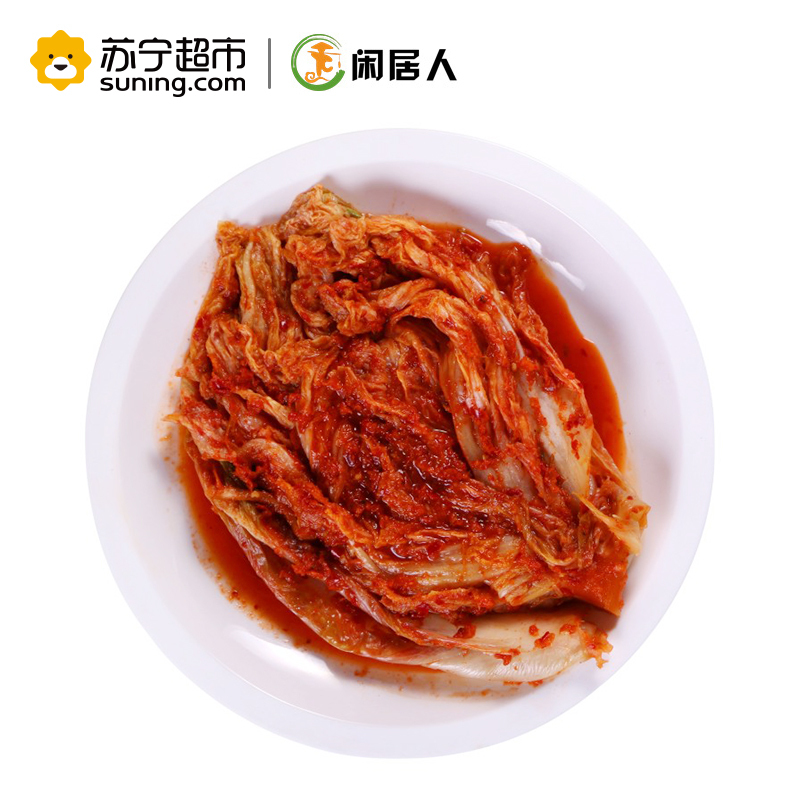 闲居人148g*3 辣白菜泡菜 韩国白菜泡菜 朝族泡菜