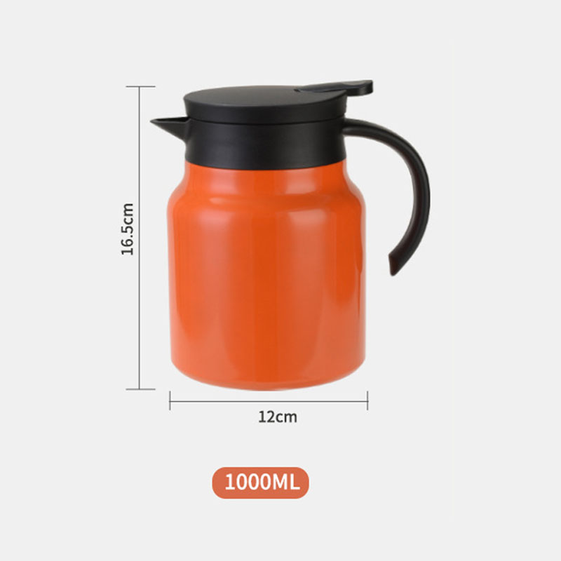 橙亿鸿 316不锈钢智能显温焖烧泡茶壶 1000ml/个 1000ml/个