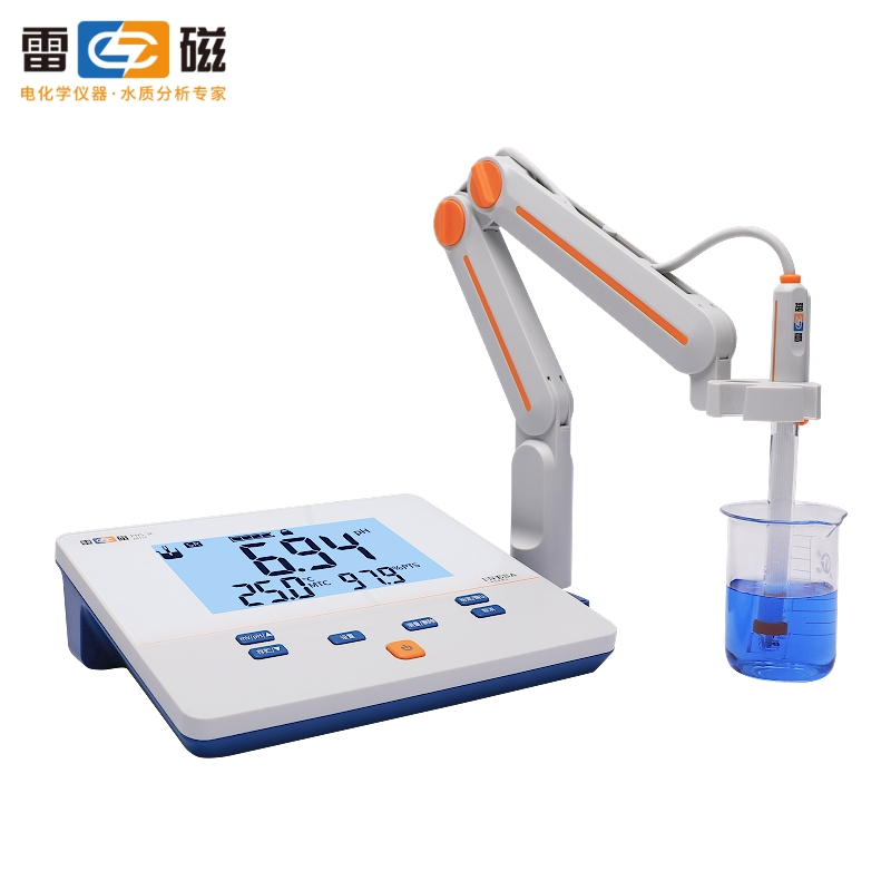 上海雷磁 全新升级PHS-3E型实验室ph计/酸度计/电极酸碱度MV值测试测量检测计仪