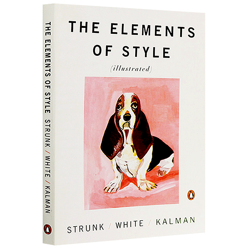 柯林斯高阶美式英语词典 [正版]风格的要素英文原版 The Elements of Style Illustrated