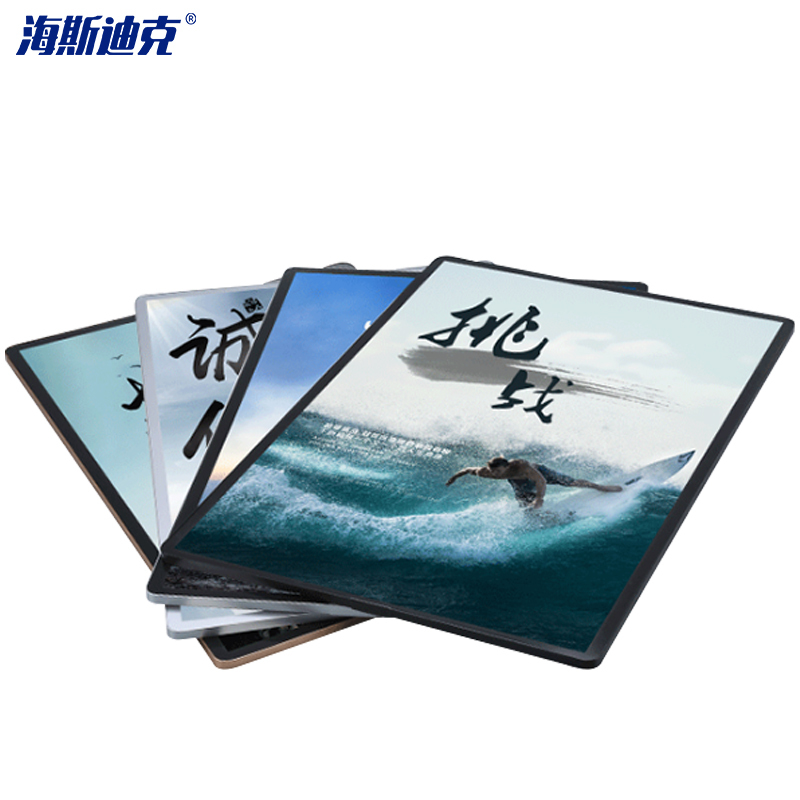磁吸电梯广告框 亚克力展板 铝合金海报框 宣传栏画框定制