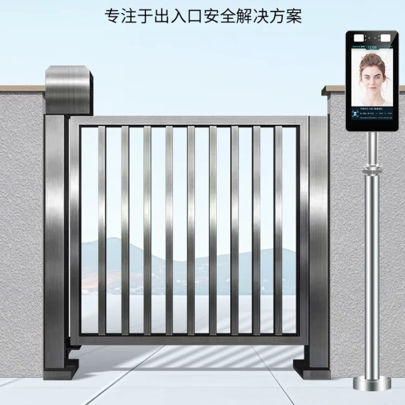 诚智旺 不锈钢电动小门 人脸识别/套高清大图