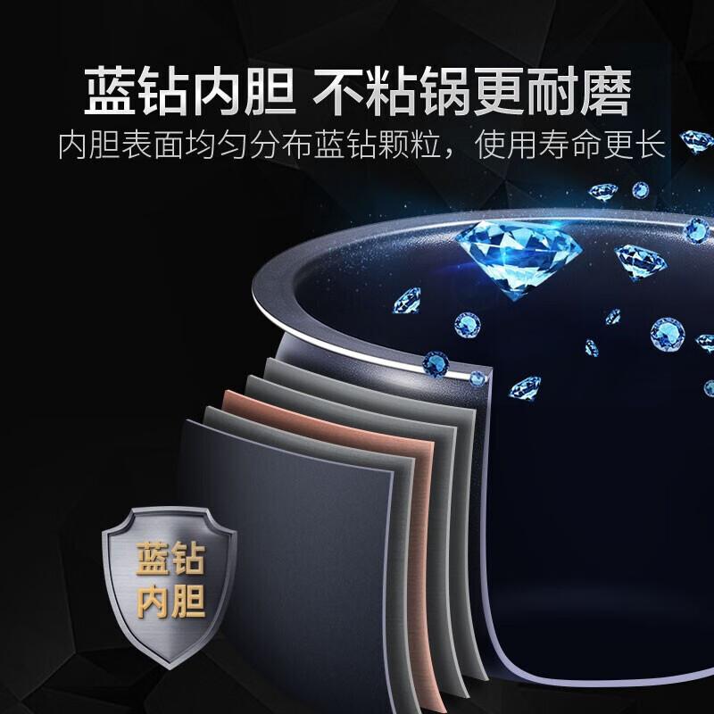 苏泊尔(SUPOR)电饭煲SF50FC973 电饭锅球釜5L家用多功能烘焙卤肉茶叶蛋智能微压多功能锅 5L高清大图