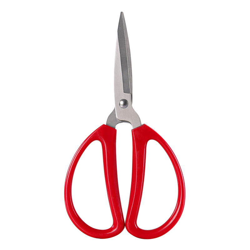 齐心 B2798 大号大手柄剪刀 193mm 红色