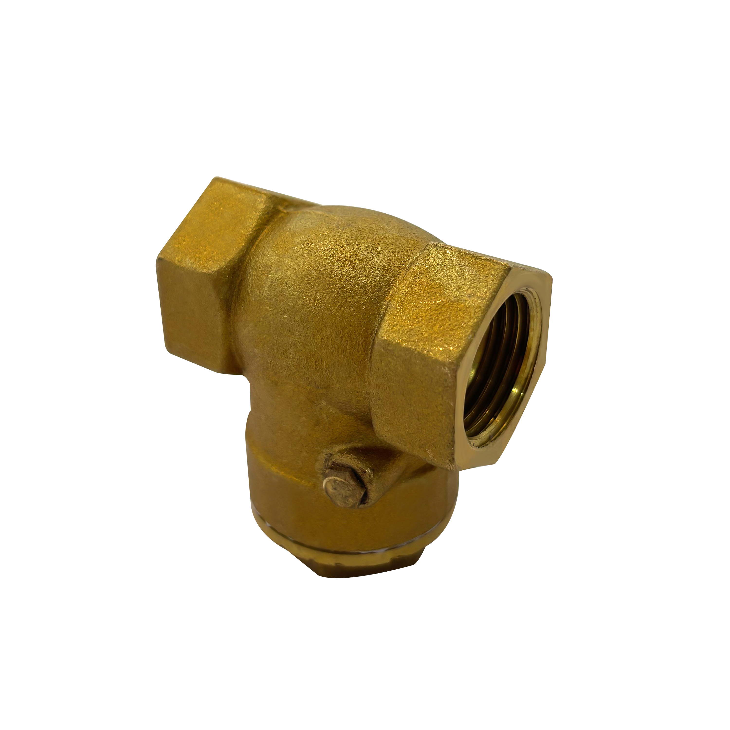 杉外山 全铜卧式单向止回阀 自来水阀门 个高清大图