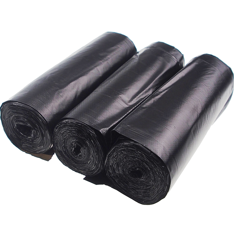 企购优品利得背心式手提垃圾袋加厚100只 50cm*60cm黑色垃圾桶袋 垃圾分类