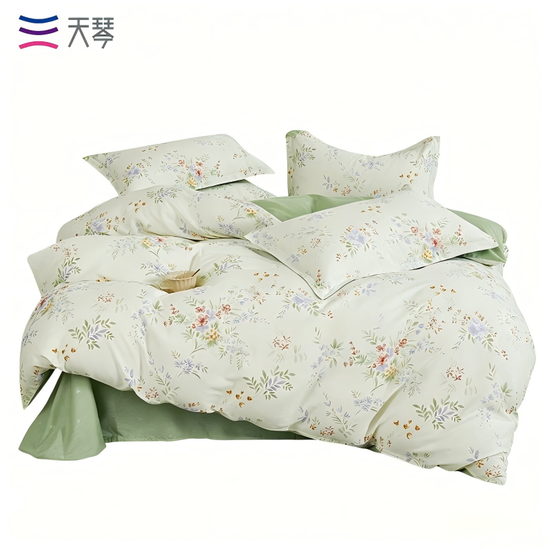天琴浮光花屿-纯棉佳品套件TQ-T177床单230*250cm被罩200*230cm枕套48*74cm*2(单位:套)