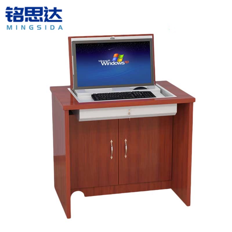 铭思达翻转电脑桌单人张高清大图