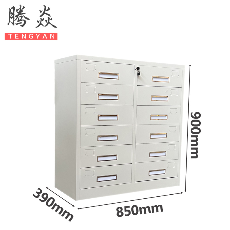 腾焱矮柜12抽台高清大图