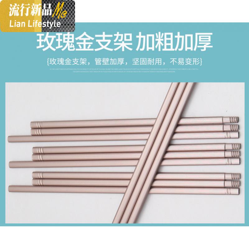 蚊帐床尾架简易床头架子圆形蚊帐专用配件支架宫廷圆顶配件床幔架三维工匠_399 1.2m（4英尺）床 床尾架1.45米高（22mm铝合金）