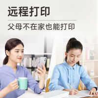 喵喵机家用办公作业打印机小型A4尺寸F1学生手机连接wifi远程打印便携错题整理打印机