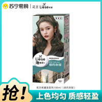 花王莉婕泡沫染发剂108ml-纽约灰棕