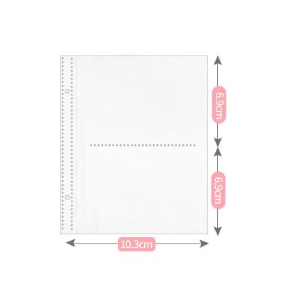 3寸单独内页25张 二宫格3寸4寸卡册小卡相册本ins高颜值拍立得5寸6寸明信片收纳册