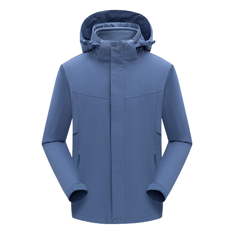 健卡侬 冲锋衣 J191 雾霾蓝 4XL