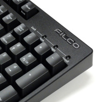 斐尔可(Filco) FKBN104MRL/EB2(104圣手二代) 有线机械键盘 黑色红轴