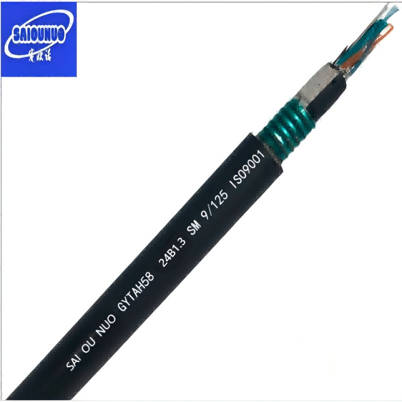 赛欧诺 铠装阻燃光缆 GYTAH58-24B1.3 米
