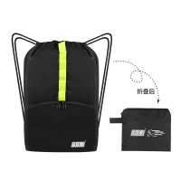 GOX折叠抽绳背包酷黑 G-BP-T16BL01