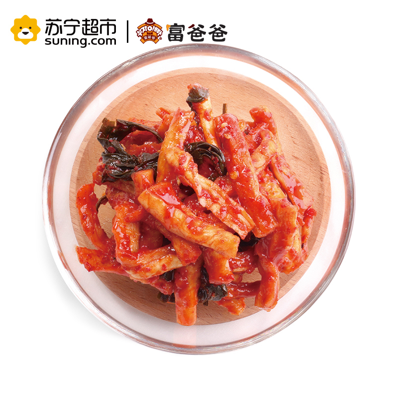 富爸爸 韩式传统小菜 拌萝卜干 318g