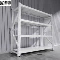 戴劲货架仓储货架置物架重型落地器材架200*60*200cm320kg白色/4层