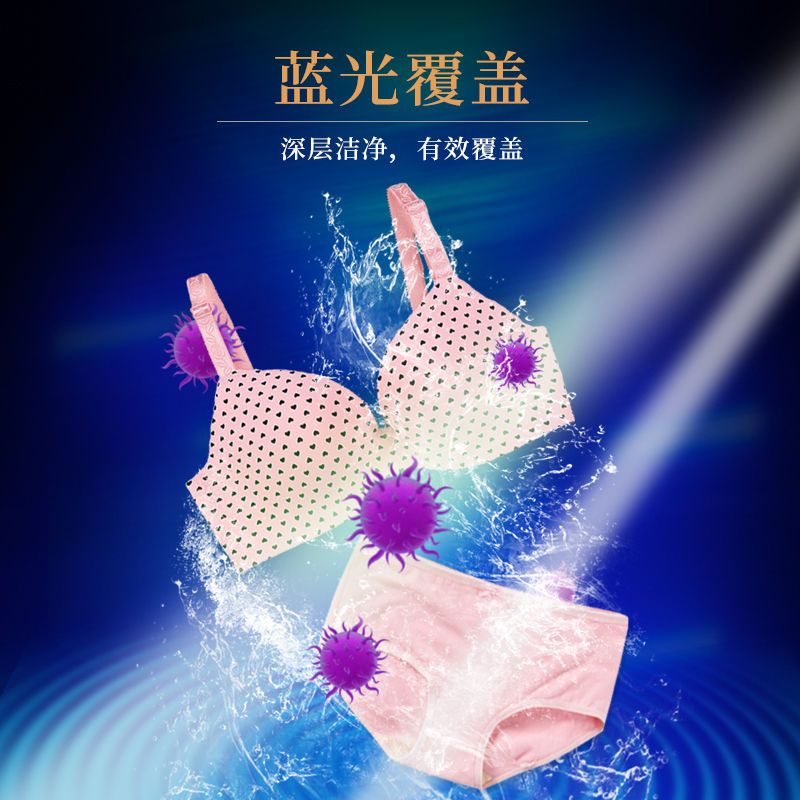 一机三桶三盖【紫色】蓝光杀菌+毛刷 小型迷你折叠洗衣机懒人电动洗袜子神器便携式多用内衣洗衣桶