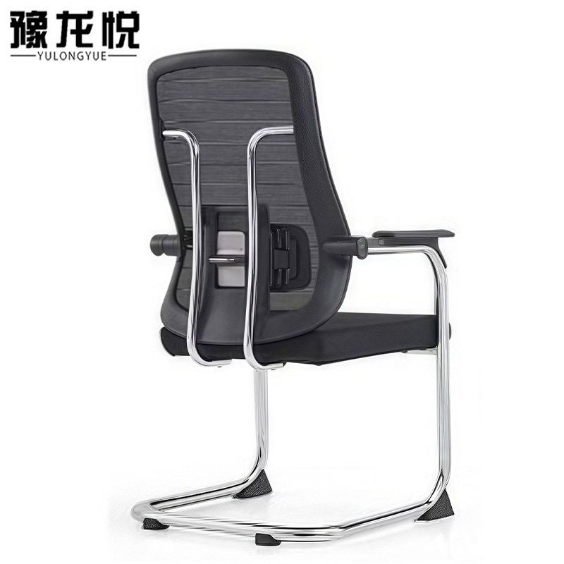 豫龙悦办公椅弓形椅高清大图