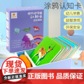 动物世界 阳光宝贝撕不烂涂鸦认知卡水画本认物卡儿童画画教材涂色本0-2-3-4岁宝宝早教卡片启蒙书籍婴幼儿图案早教卡片3