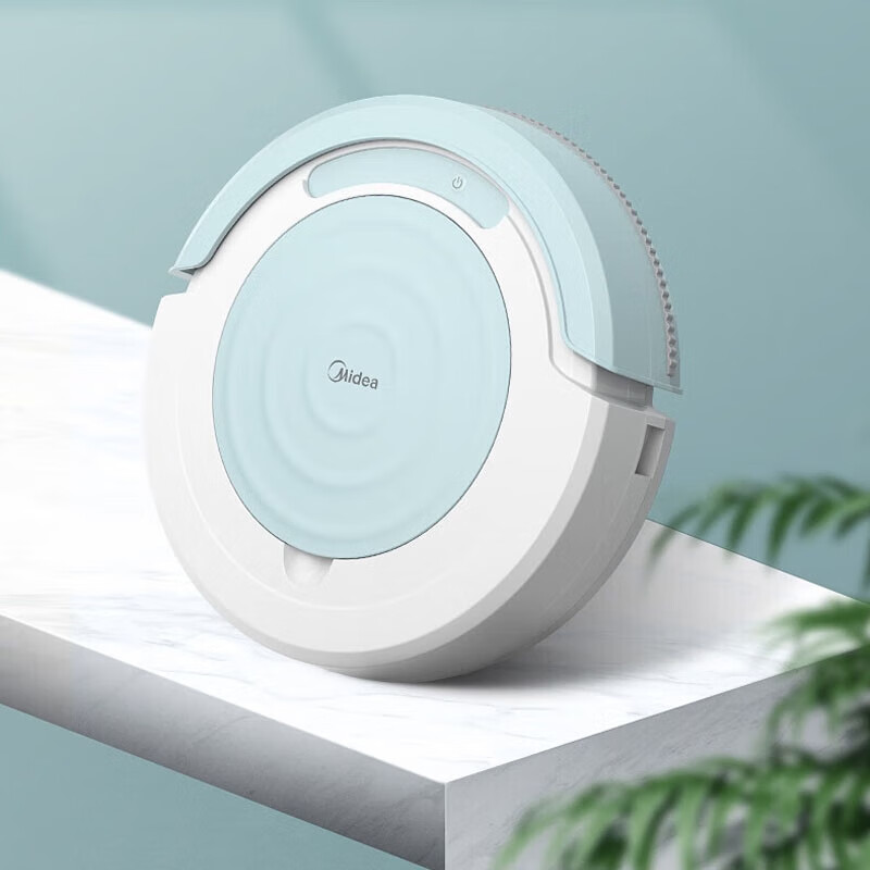 美的智能导航扫地机器人R2TCN 17W 静音设计自动回充持久清扫