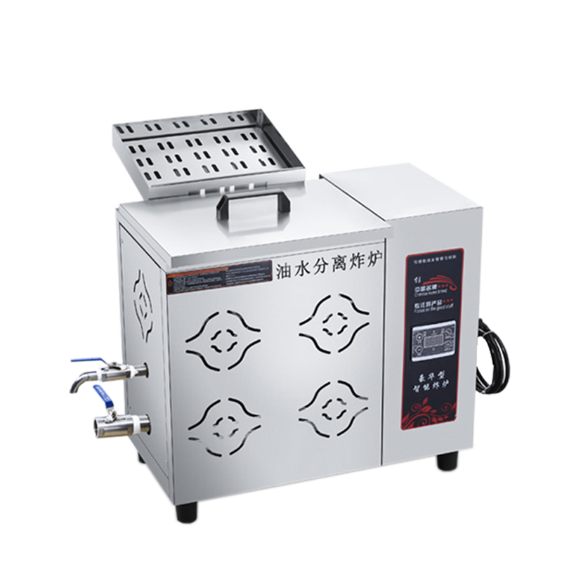 乐创商用油水分离油炸锅大容量薯条炸鸡油条摆摊燃气炸炉电炸串炉 台式电热款17L