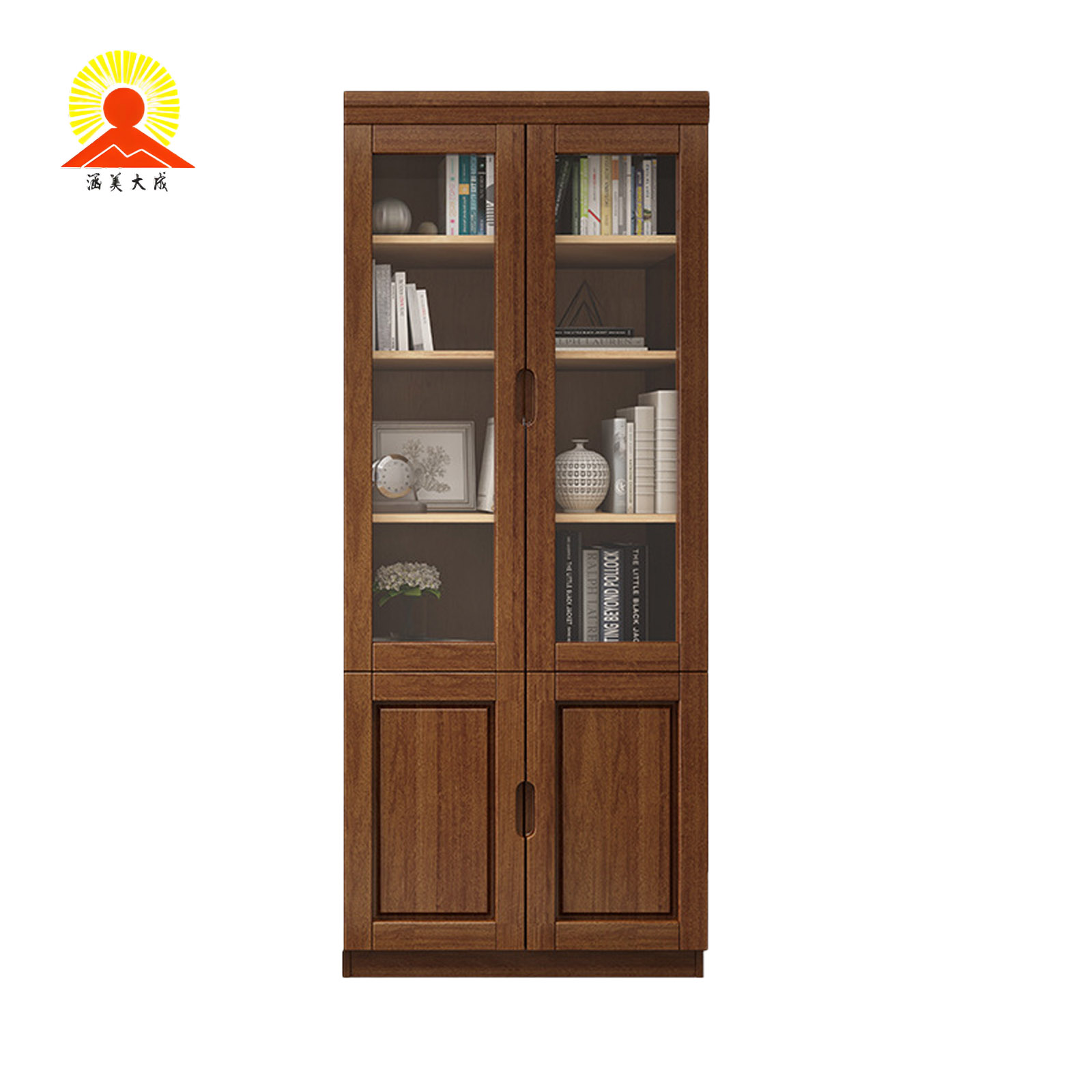 涵美大成 置物柜(双门)1965*800*300mm 组高清大图