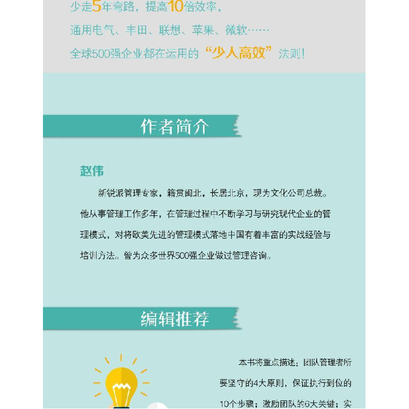 正版新书]给你一个团队你能怎么管?赵伟9787539958934高清大图