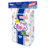 ABC Free·飞 丝薄系列 夜用超长 畅心睡382mm*3片单包装 超薄瞬吸 棉柔表层 透气贴身 卫生巾 姨妈巾