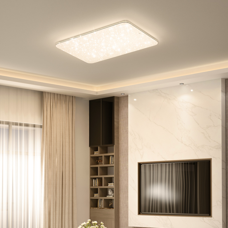 opple欧普照明led吸顶灯客厅灯现代简约边框卧室灯套餐tc