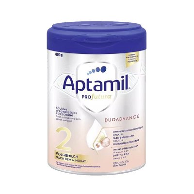 Aptamil 白金版德国爱他美 进口婴幼儿2段奶粉 （6-12个月）800g/罐 保税区发货