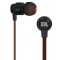 JBL 立体声入耳式耳机耳麦 T180A 游戏耳机 黑/银/红/粉/黑