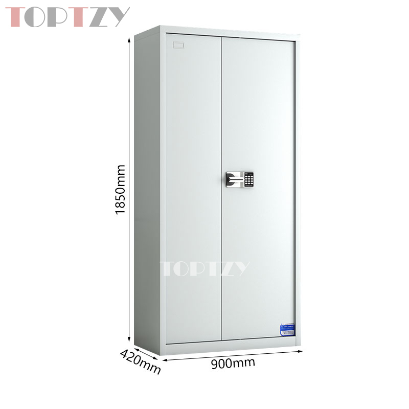 TOPTZY 钢制保密柜密码文件柜保密档案资料柜 常规通门智能密码锁