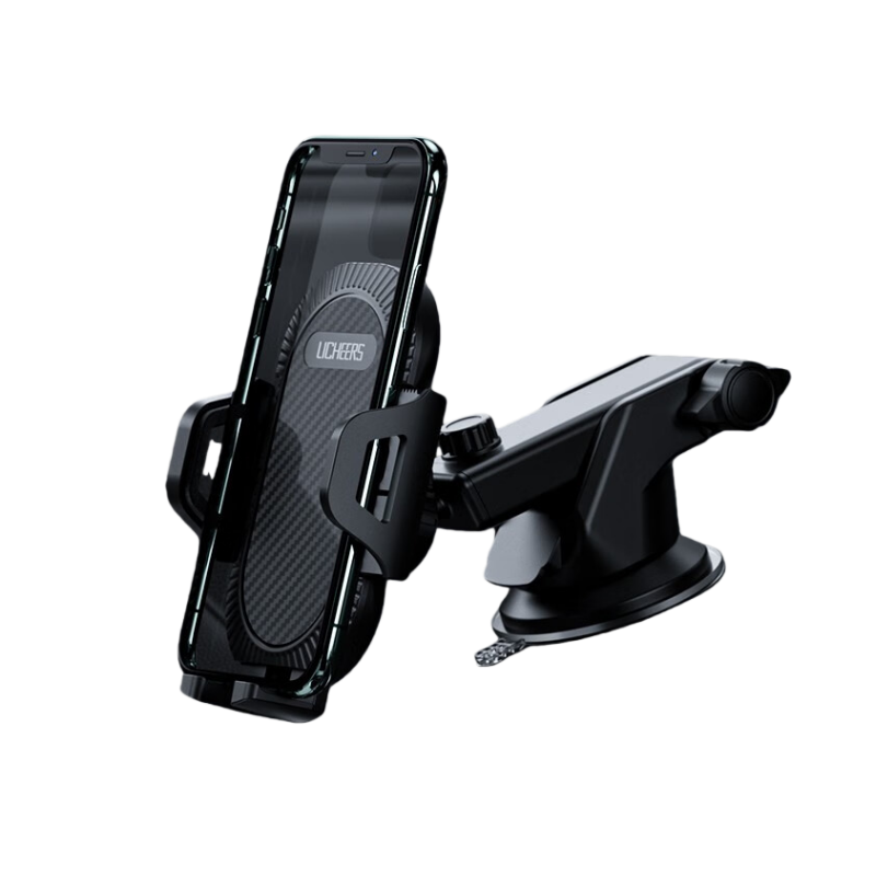 领臣 -LC-375 手机座 碳纤维车载支架三用款 手机通用