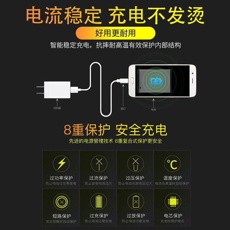 手机充电器3.5a多口usb插头适用vivo华为荣耀苹果安卓快充充电线|单口闪充头[9V2.0A]+不伤机 单个充电头
