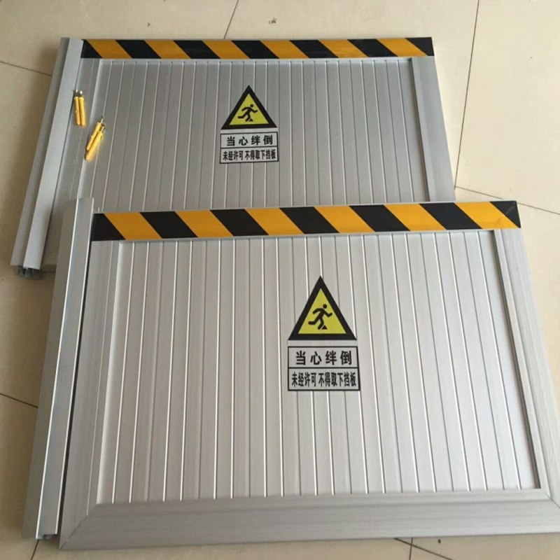 菁普华防洪防汛挡水板挡鼠板铝合金防鼠挡板1000*500*200mm块高清大图