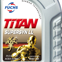 福斯(Fuchs) 泰坦擎全合成机油 0w-40 1L
