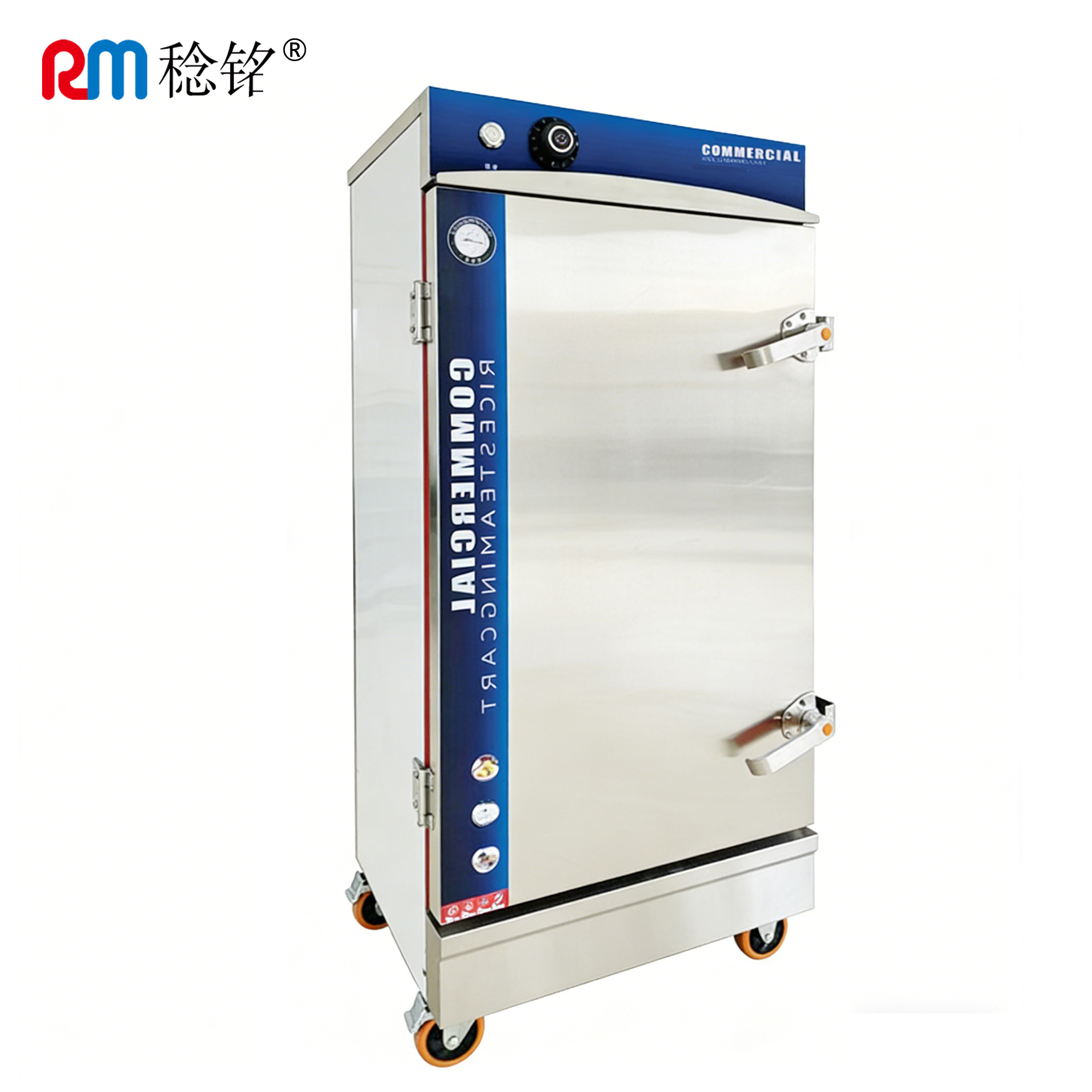 稔铭 12层蒸饭柜(表显定时款) 760*640*1610mm 台高清大图