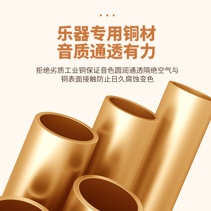 莫森(MOSEN)MS-E835萨克斯降E调中音 初学者入门考级学生演奏专业乐队西洋乐器富贵金 考级款[双筋配置]