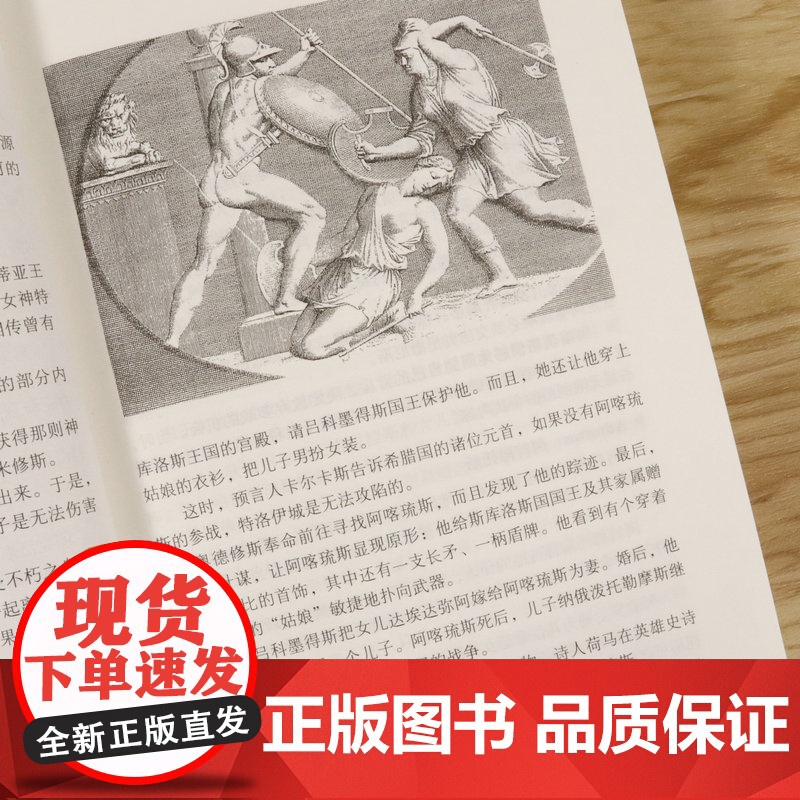 希腊罗马神话小百科 记录诸多希腊古典神话人物与事迹 正版图书高清大图