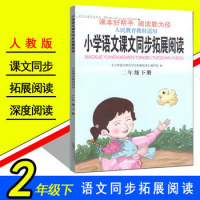 包邮2019春 小学语文课文同步拓展阅读二年级下册 人教版 小学2年级语文同步练习测试题阅读与阶梯训练总复习资料培优作业
