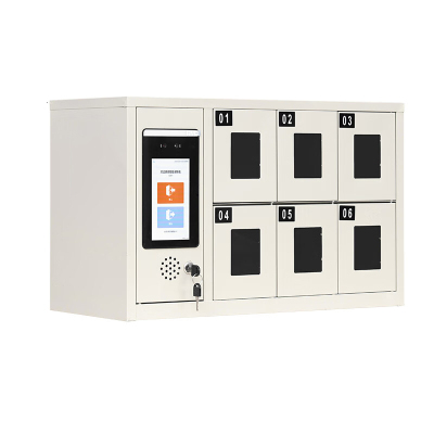 豫仲迈 智能手机存放充电柜人脸识别6门/台