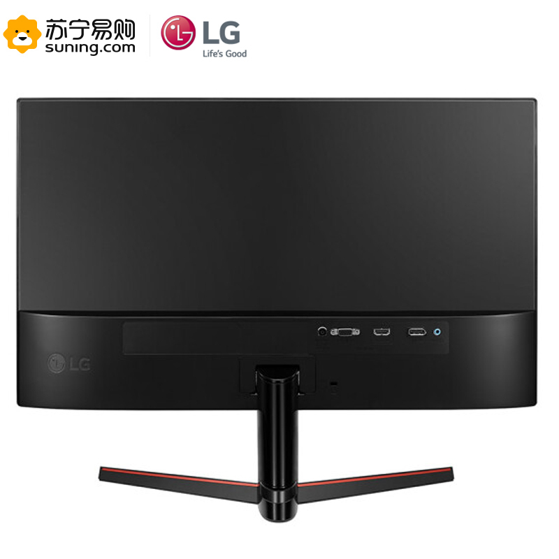 LG 24MP59G-P 23.8英寸游戏电竞 FreeSync 1ms响应IPS硬屏 低闪屏滤蓝光LED背光液晶显示器 DP HDMI接口