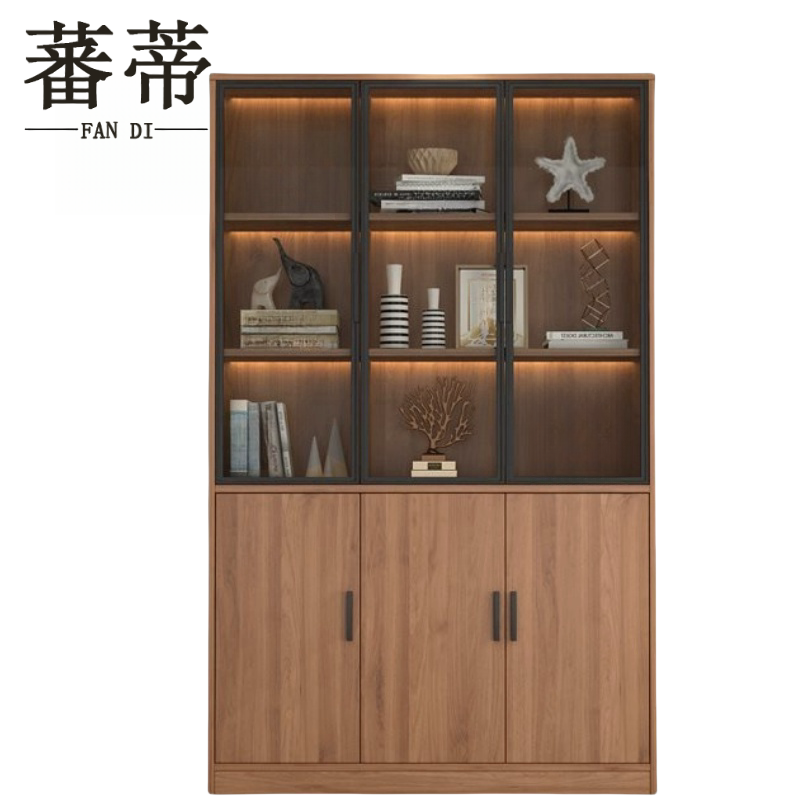 蕃蒂书柜三门台高清大图
